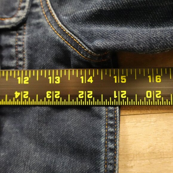 Polo Ralph Lauren Denim Trucker Jacket Kids Small Dark Wash Classic - Picture 4 of 9